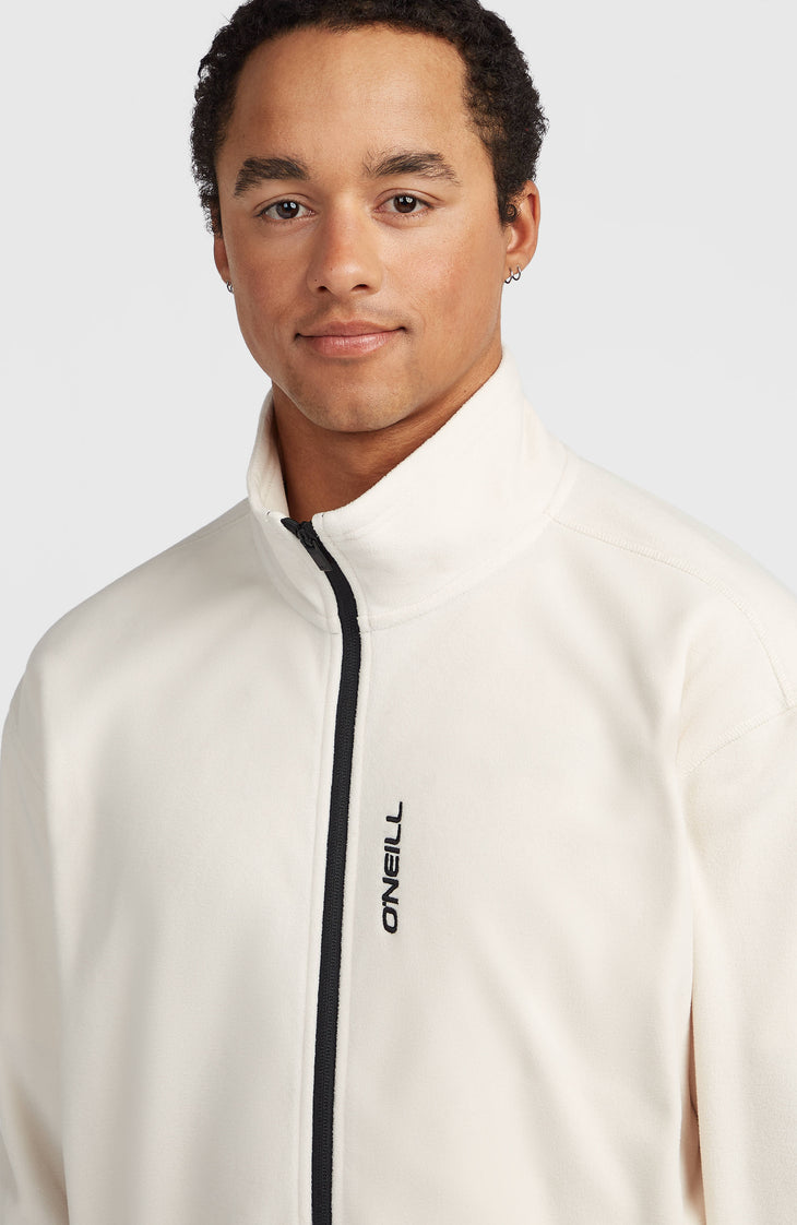 FWC'Cruz Jack's Polartec® Fleecejacke mit Reißverschluss | Linen White