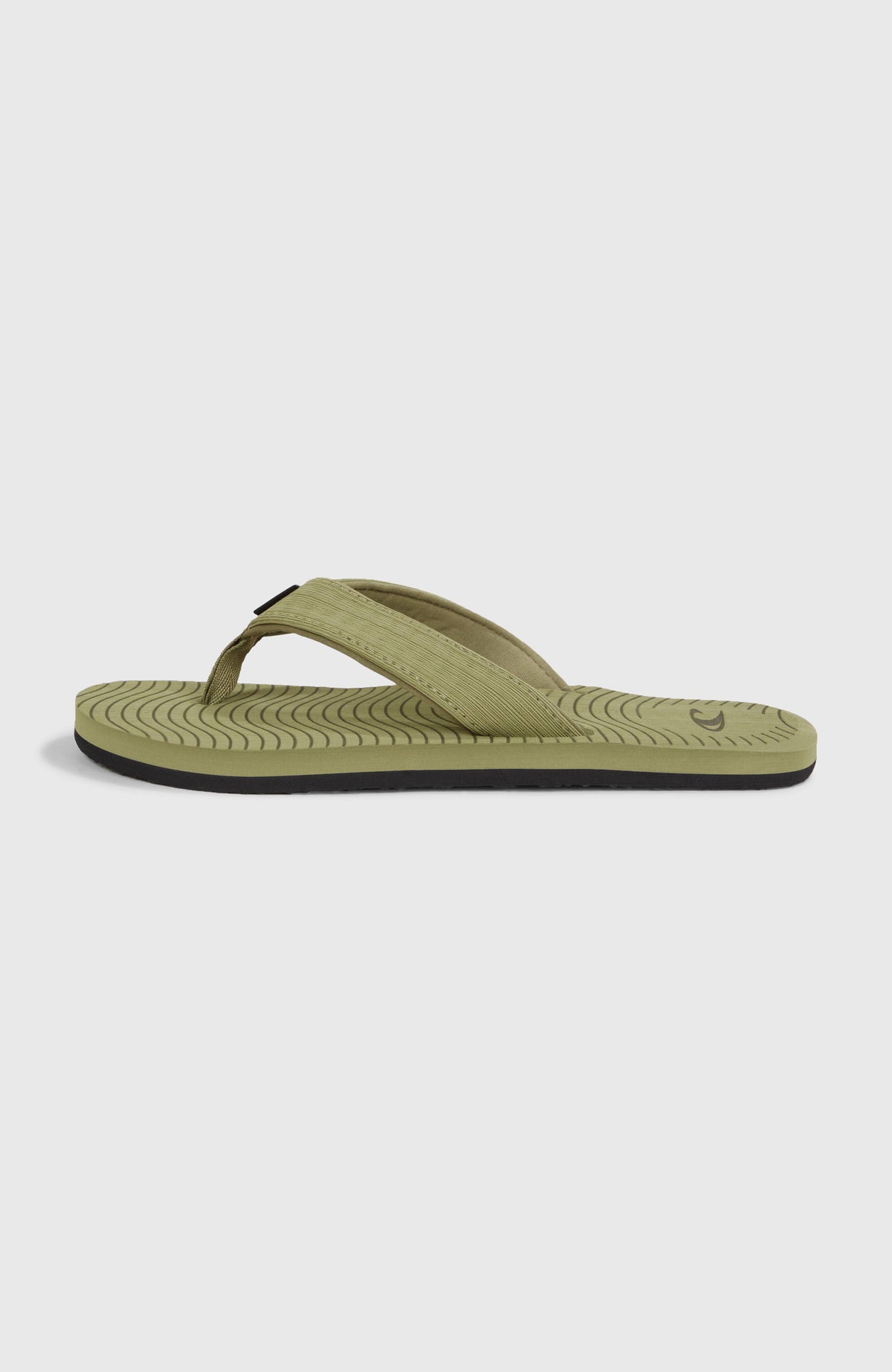 Koosh Sandalen für Herren, grün, freigestellt in der Seitenansicht