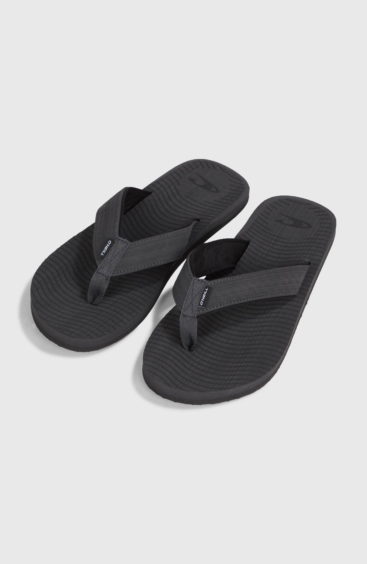 O'Neill Koosh Sandalen für Herren, grau, freigestellt von schräg oben