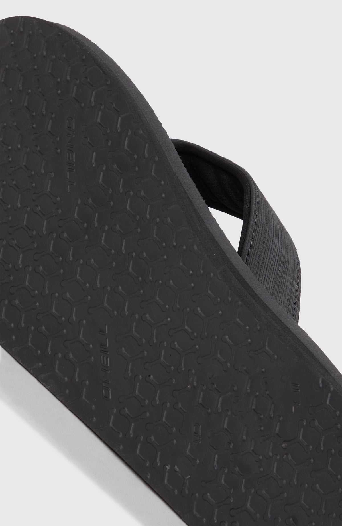 Koosh Sandalen für Herren, grau, Nahaufnahme der profilierten Laufsohle