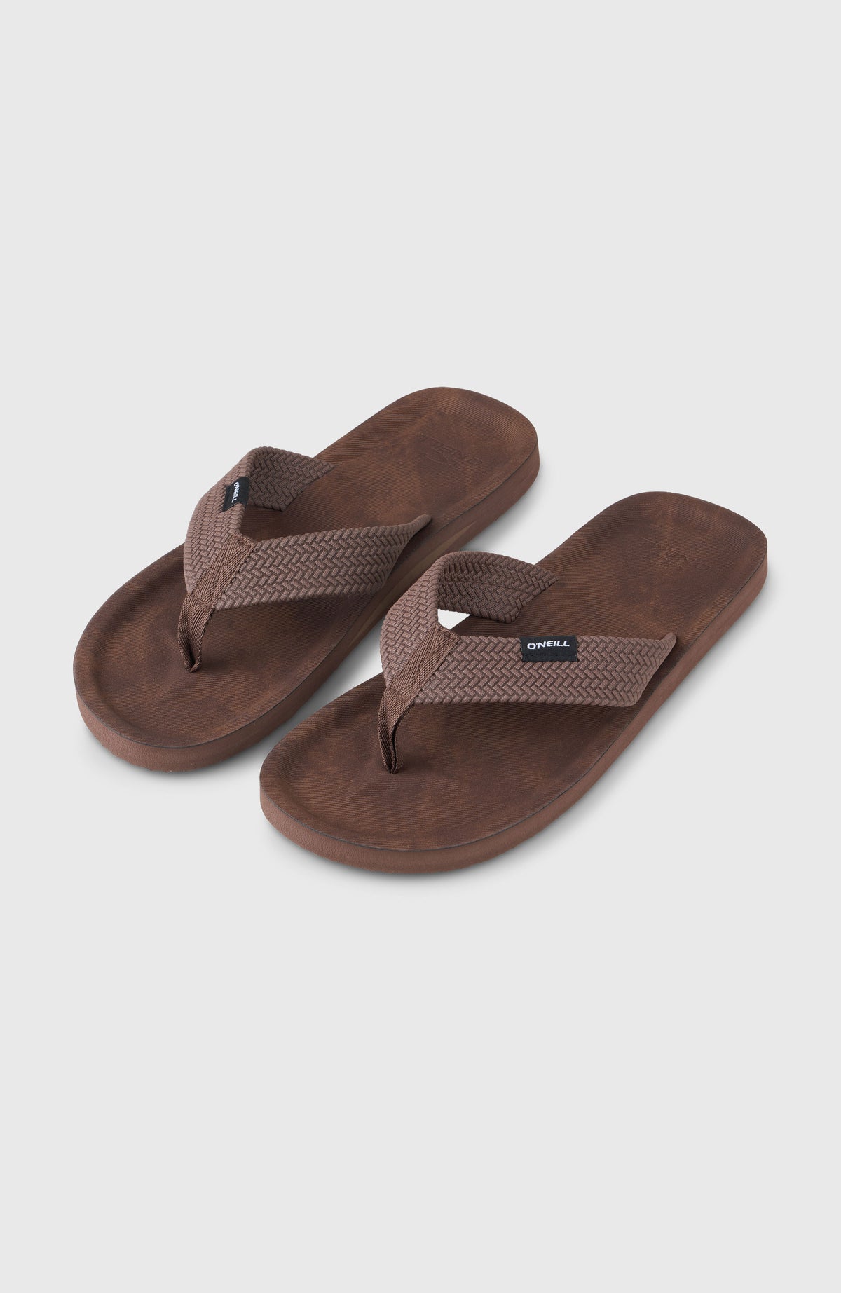 O'Neill Chad Sandalen für Herren, braun, freigestellt von schräg oben