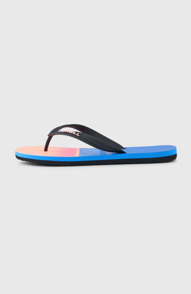 Profile Graphic Sandalen | Blue Gradient Stripe