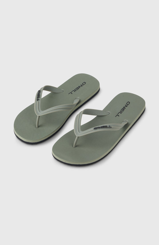 Profile Small Logo Sandalen | Military Green