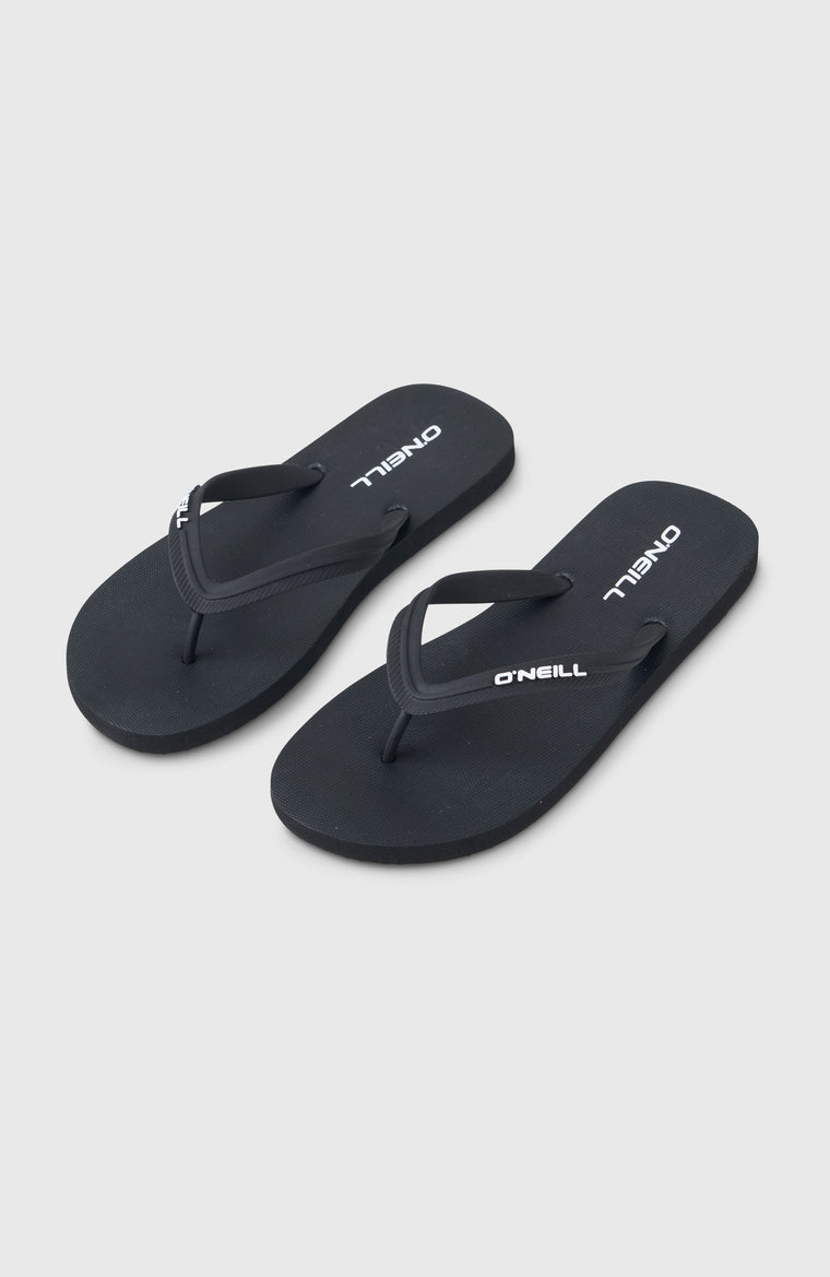 Profile Small Logo Sandalen | Black Out Profile Small Logo Sandalen | Black Out