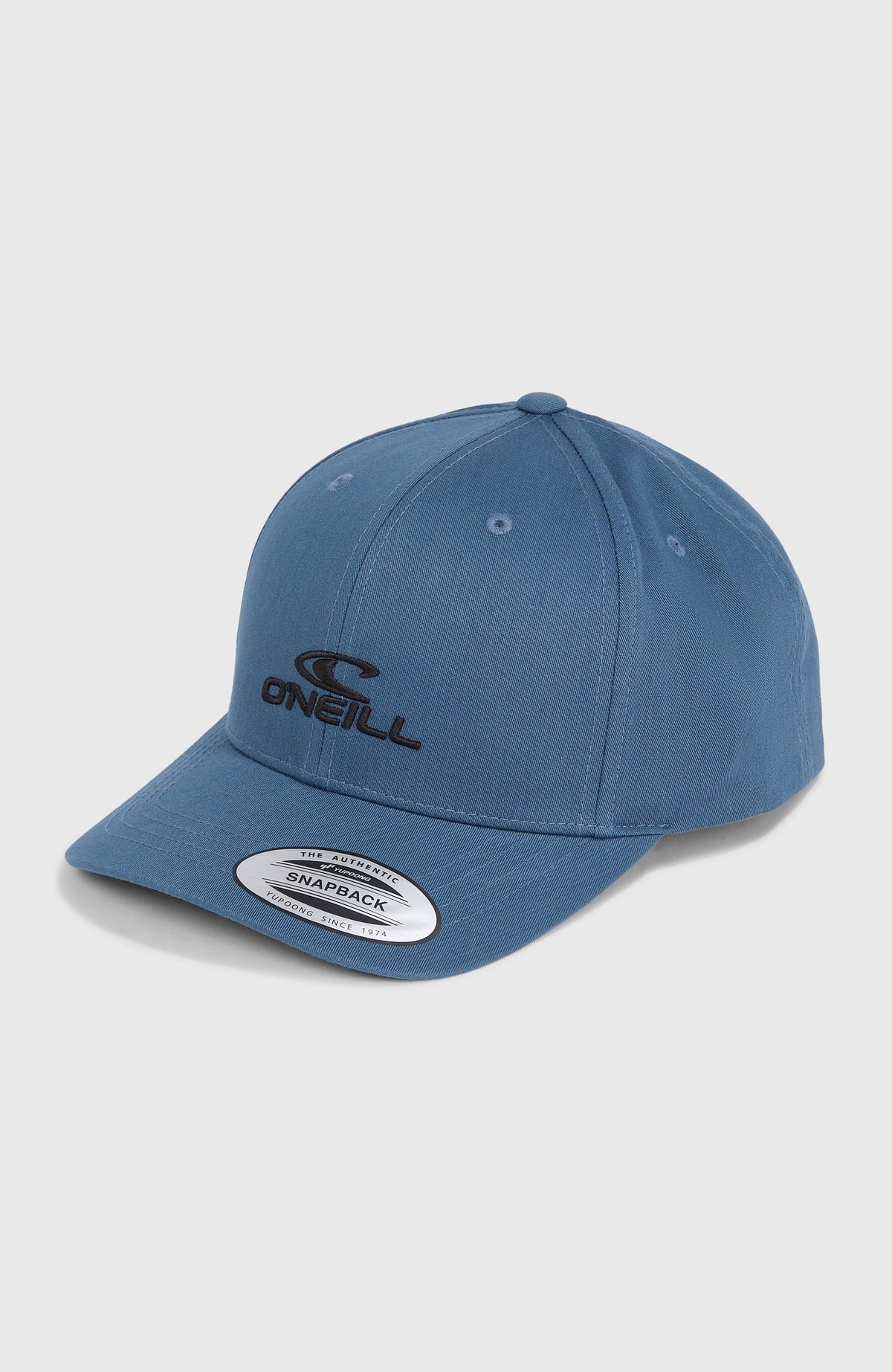 O'Neill Logo Wave Cap für Herren, blau, freigestellt von schräg vorne