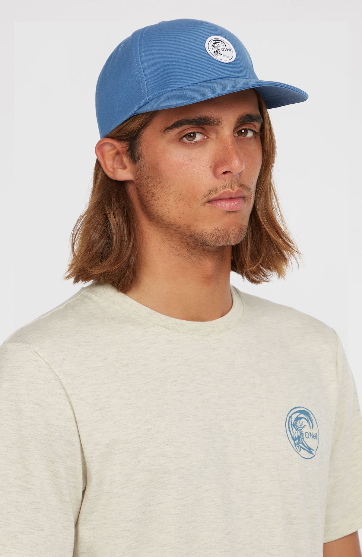 O'Riginals Cap für Herren, blau, getragen am Model, Frontalansicht