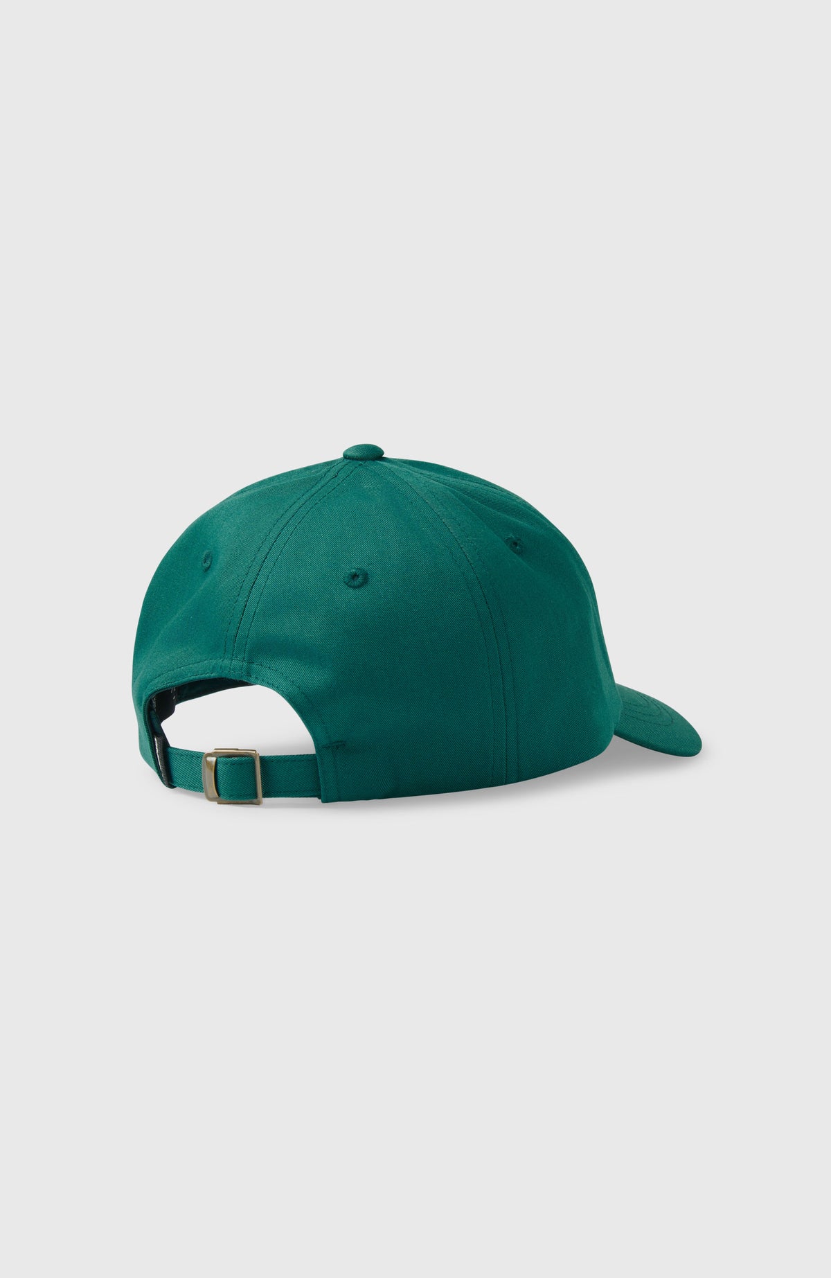 O'Riginals Badge Cap für Herren, grün, freigestellt von hinten mit verstellbarem Riemen