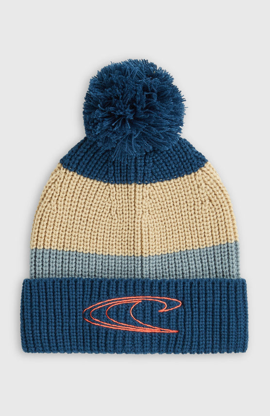 Powder Beanie | Regal Blue Colour Block