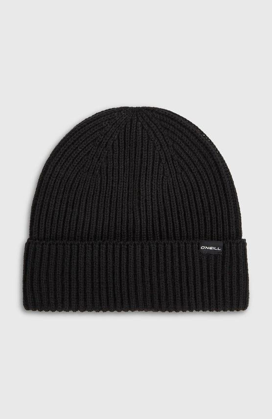Texture Beanie | Black Out