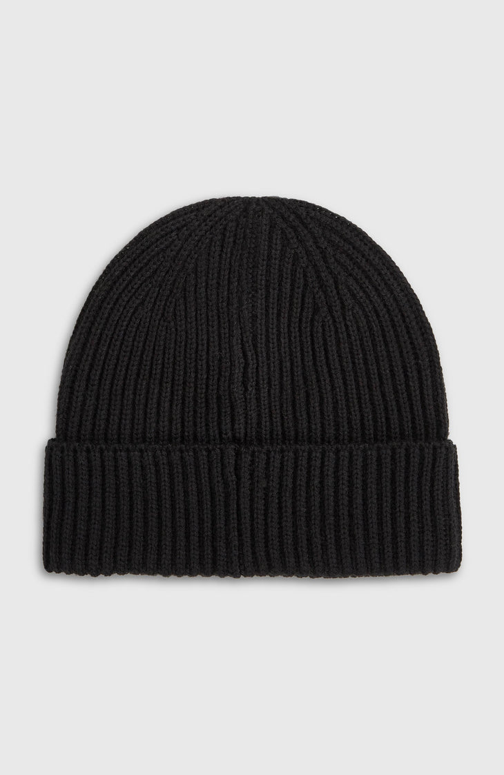 Texture Beanie | Black Out