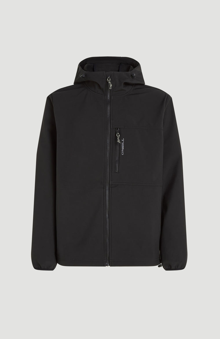 O'Neill TRVLR Series Softshell-Jacke | Black Out O'Neill TRVLR Series Softshell-Jacke | Black Out