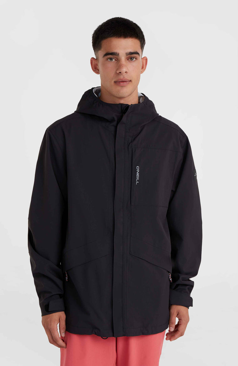 O'Neill TRVLR Series Regenjacke 10K/10K | Black Out O'Neill TRVLR Series Regenjacke 10K/10K | Black Out