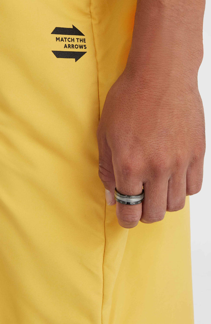 Wasserabweisender O'Neill TRVLR Series Poncho | Golden Haze