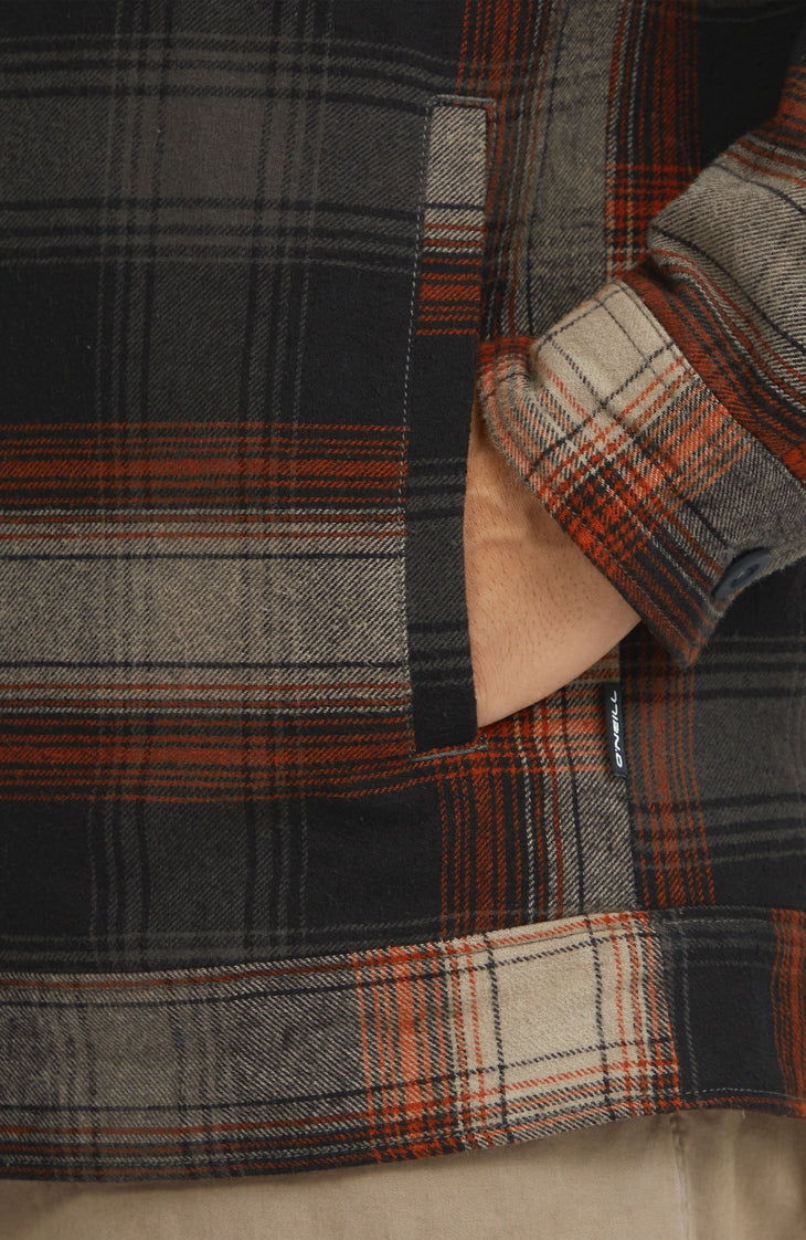 Jacke mit Fleecefutter | Grey Check Small