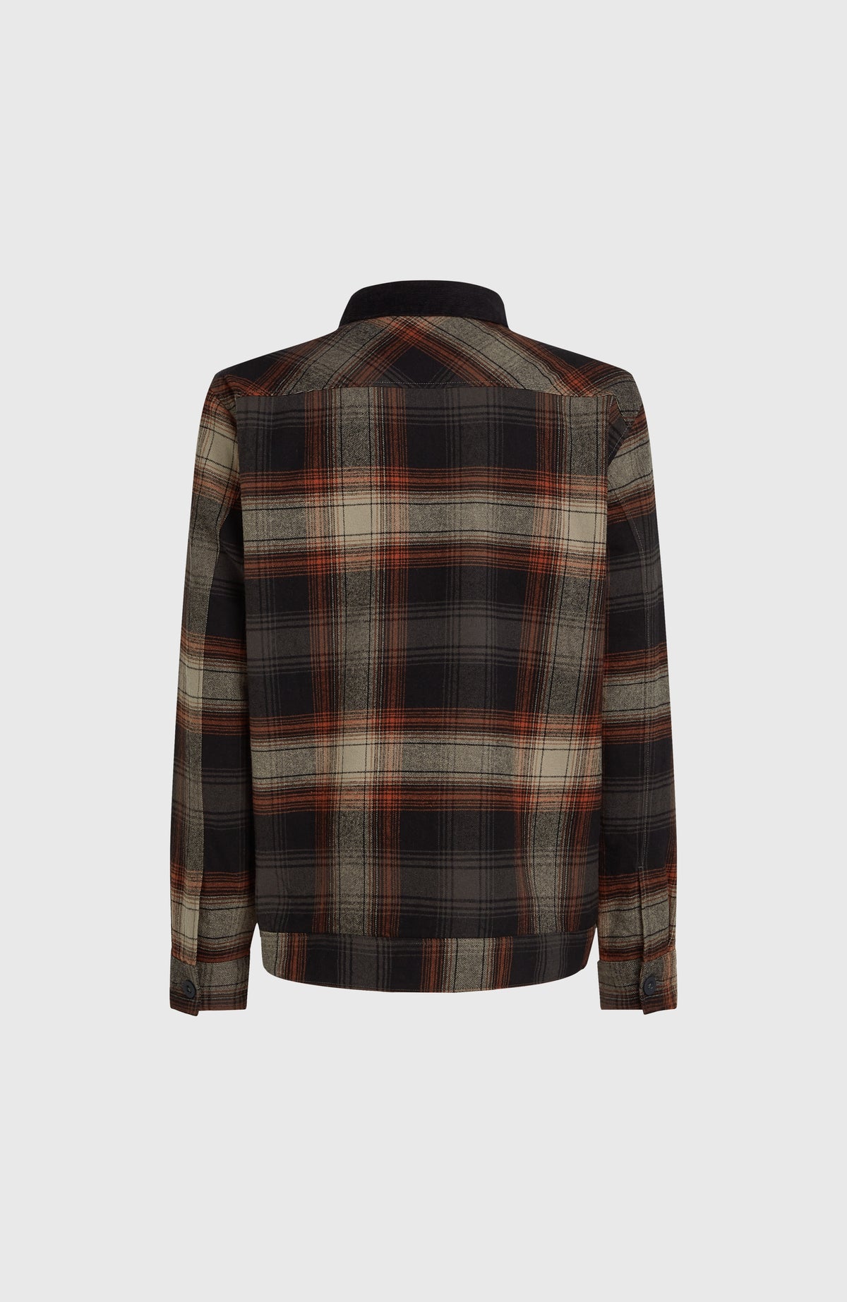 Jacke mit Fleecefutter | Grey Check Small