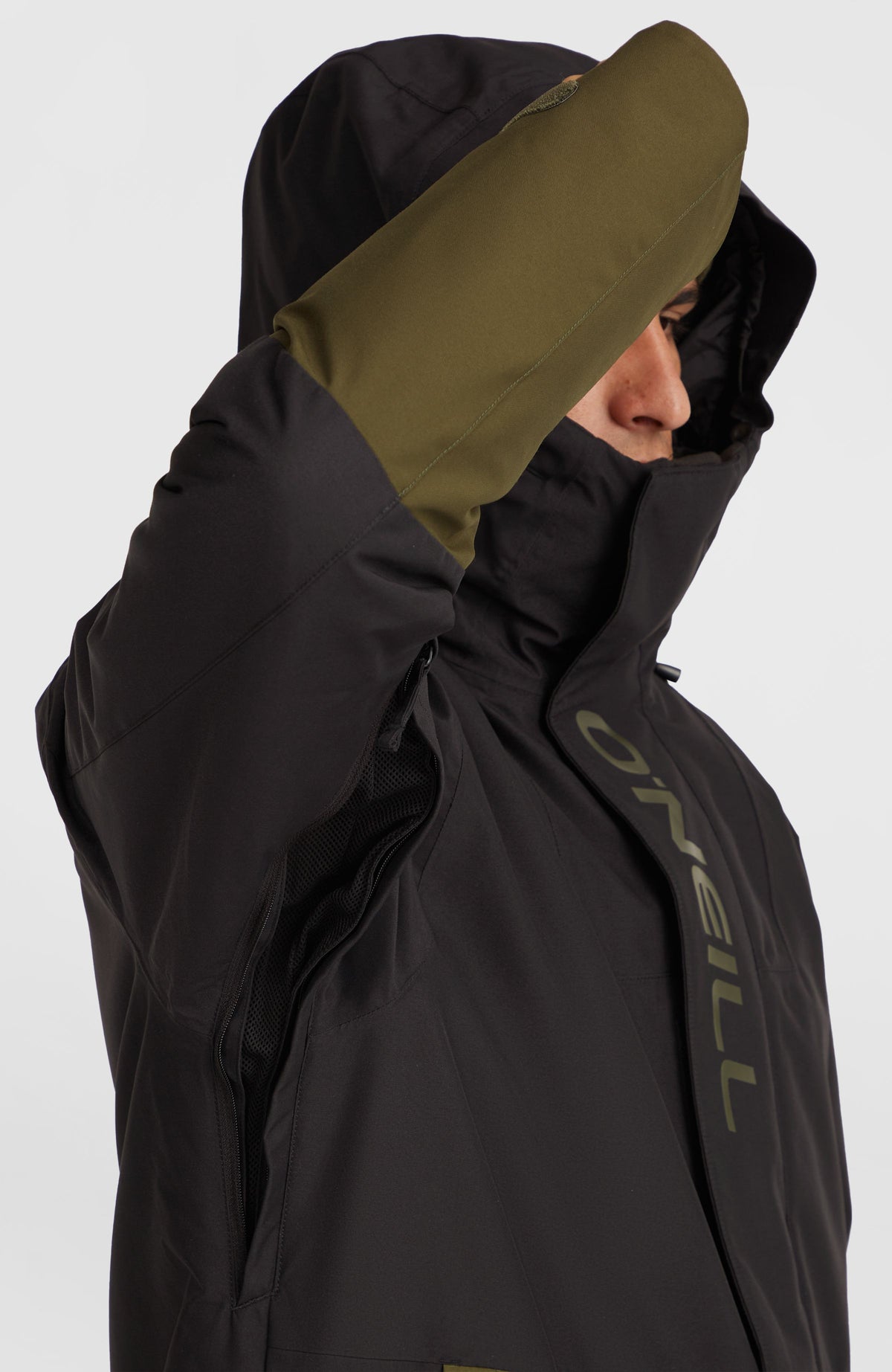 O'Riginals Hybrid-Skijacke | Black Out Colour Block