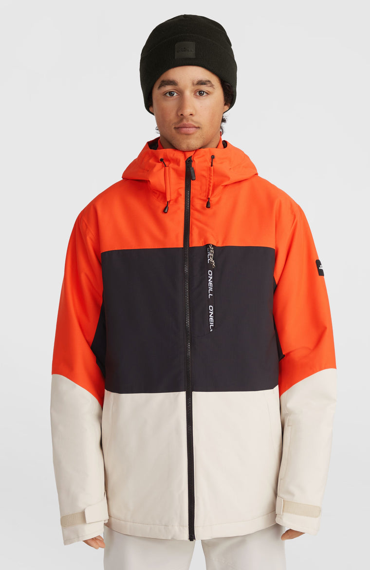 Carbonite Skijacke | Paprika Flame Colour Block Carbonite Skijacke | Paprika Flame Colour Block