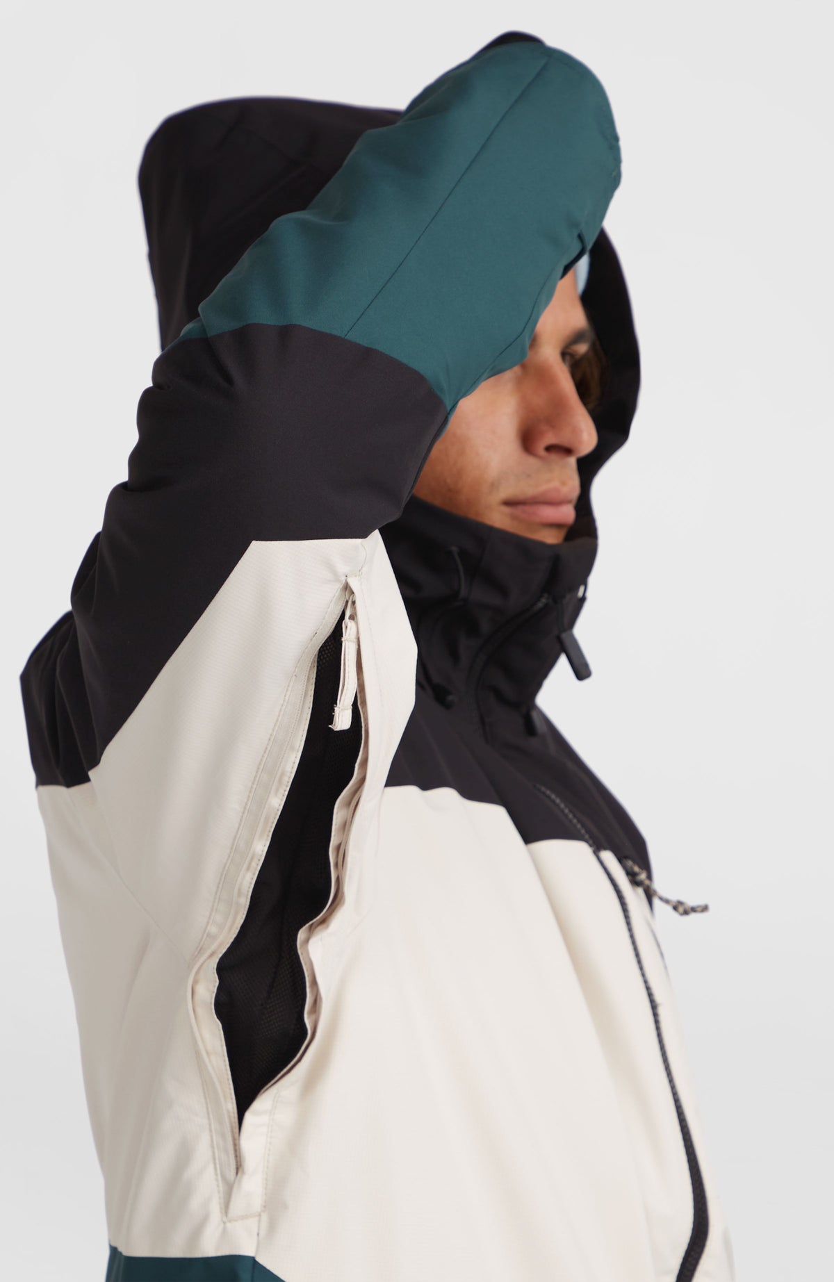 Carbonite Skijacke | Alma Steel Colour Block
