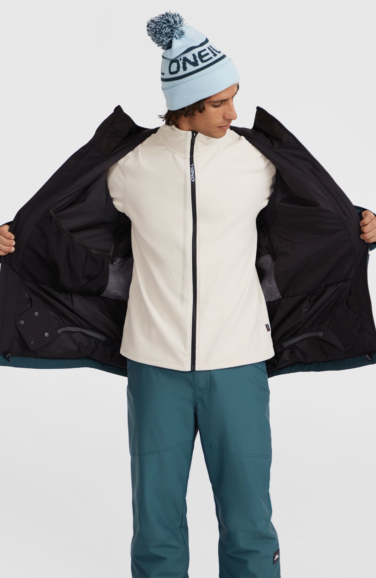 Carbonite Skijacke | Alma Steel Colour Block