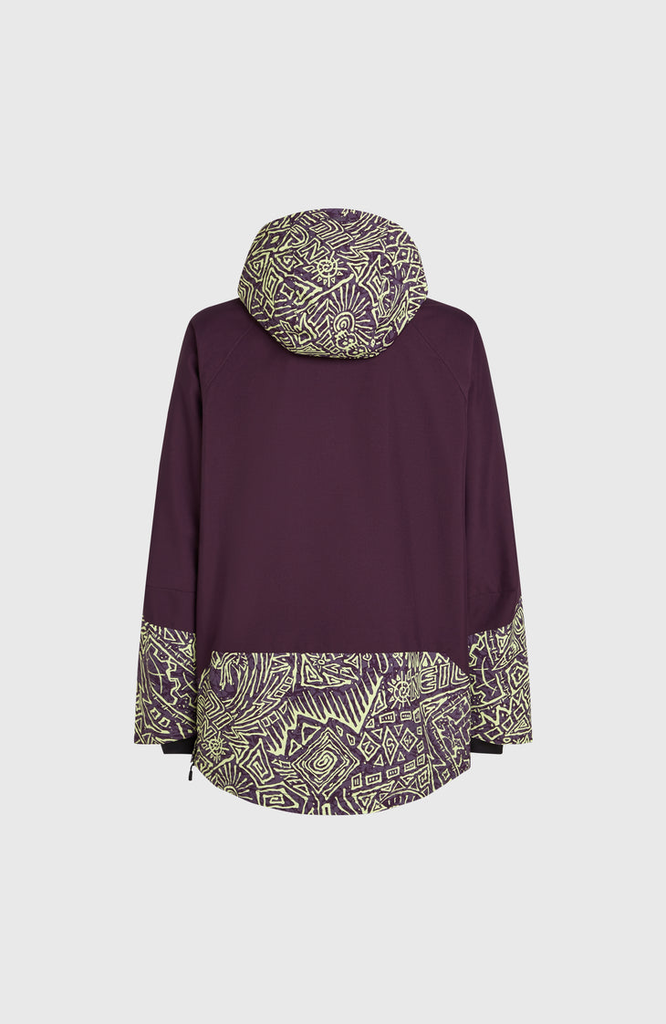 O'Riginals Anorak Skijacke | Dark Purple Sketcheritage