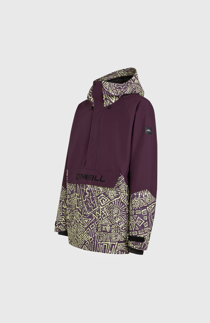 O'Riginals Anorak Skijacke | Dark Purple Sketcheritage