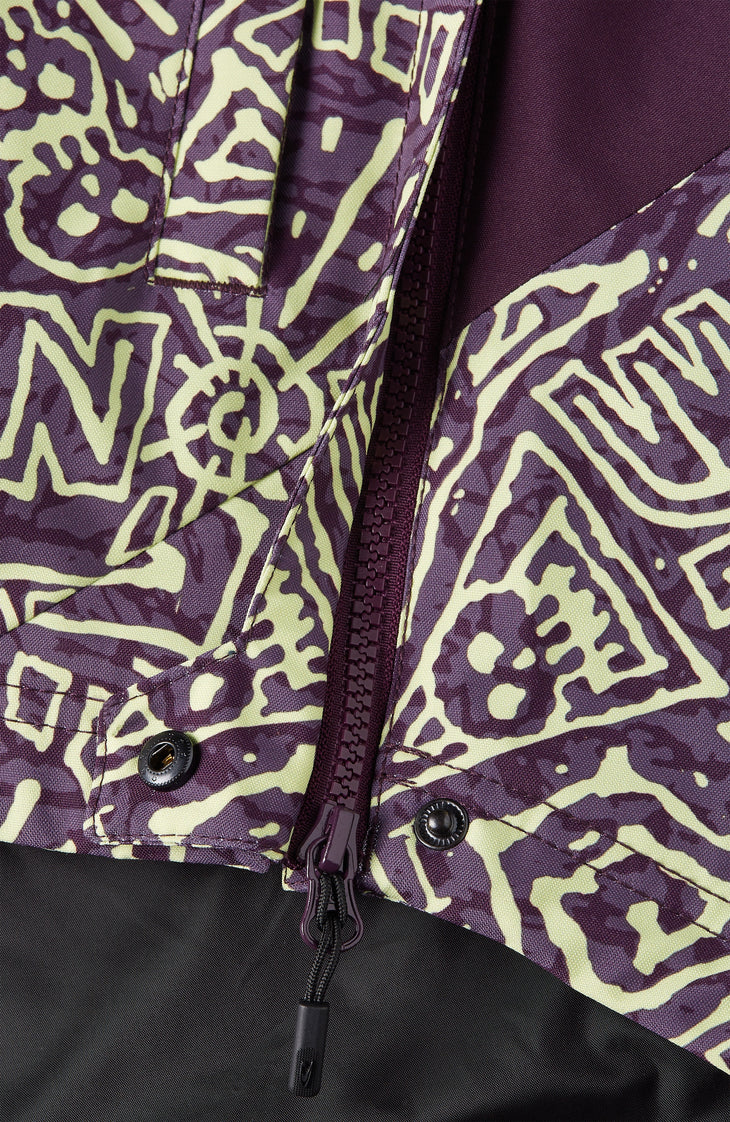 O'Riginals Anorak Skijacke | Dark Purple Sketcheritage