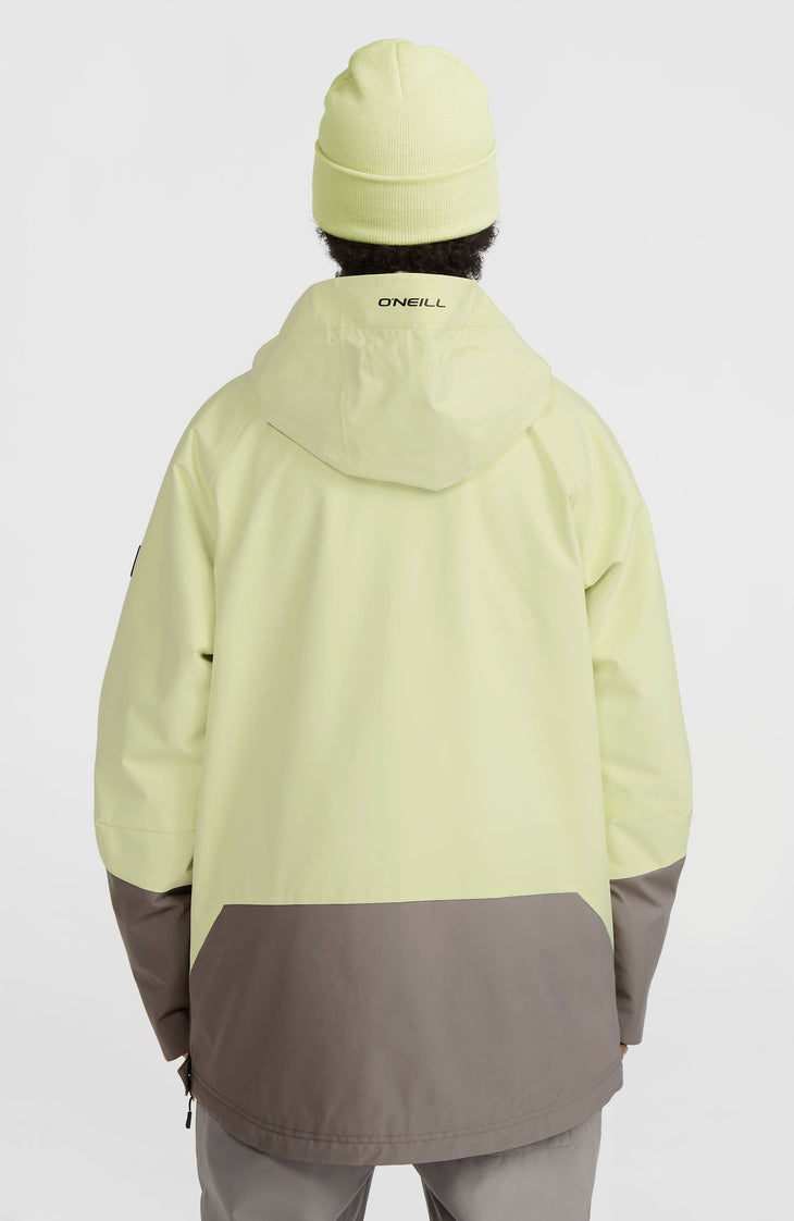 O'Riginals Anorak Skijacke | Lime Wash Colour Block