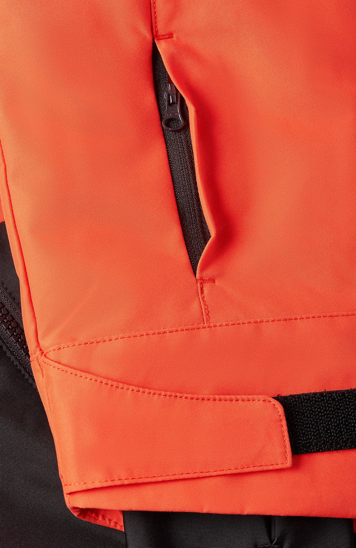 Hammer Block Skijacke | Paprika Flame Colour Block