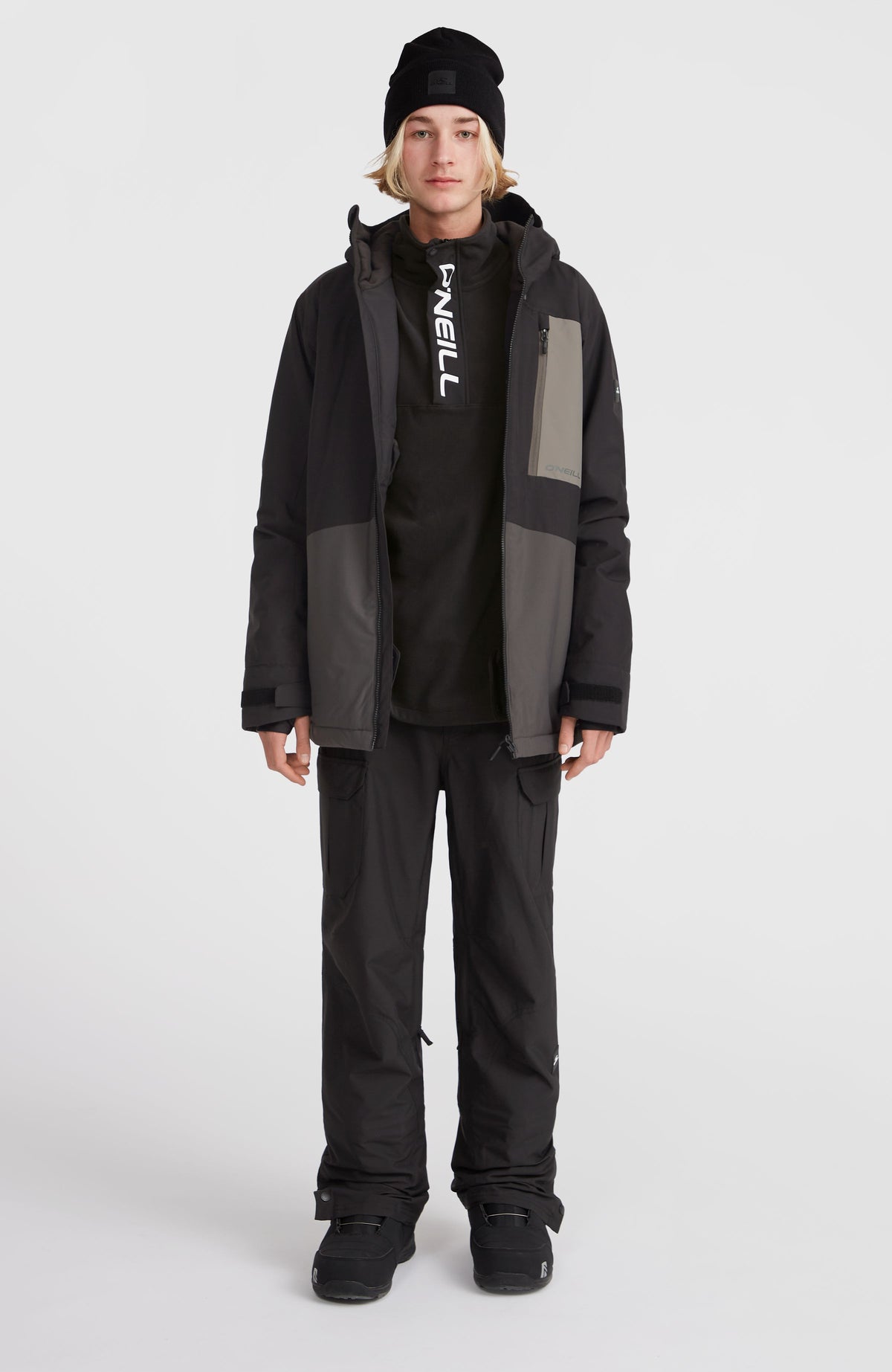 Hammer Block Skijacke | Black Out Colour Block