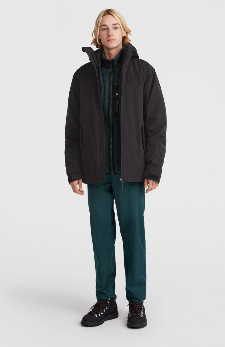 3-in-1 Parka 10K/10K Jacke | Black Out