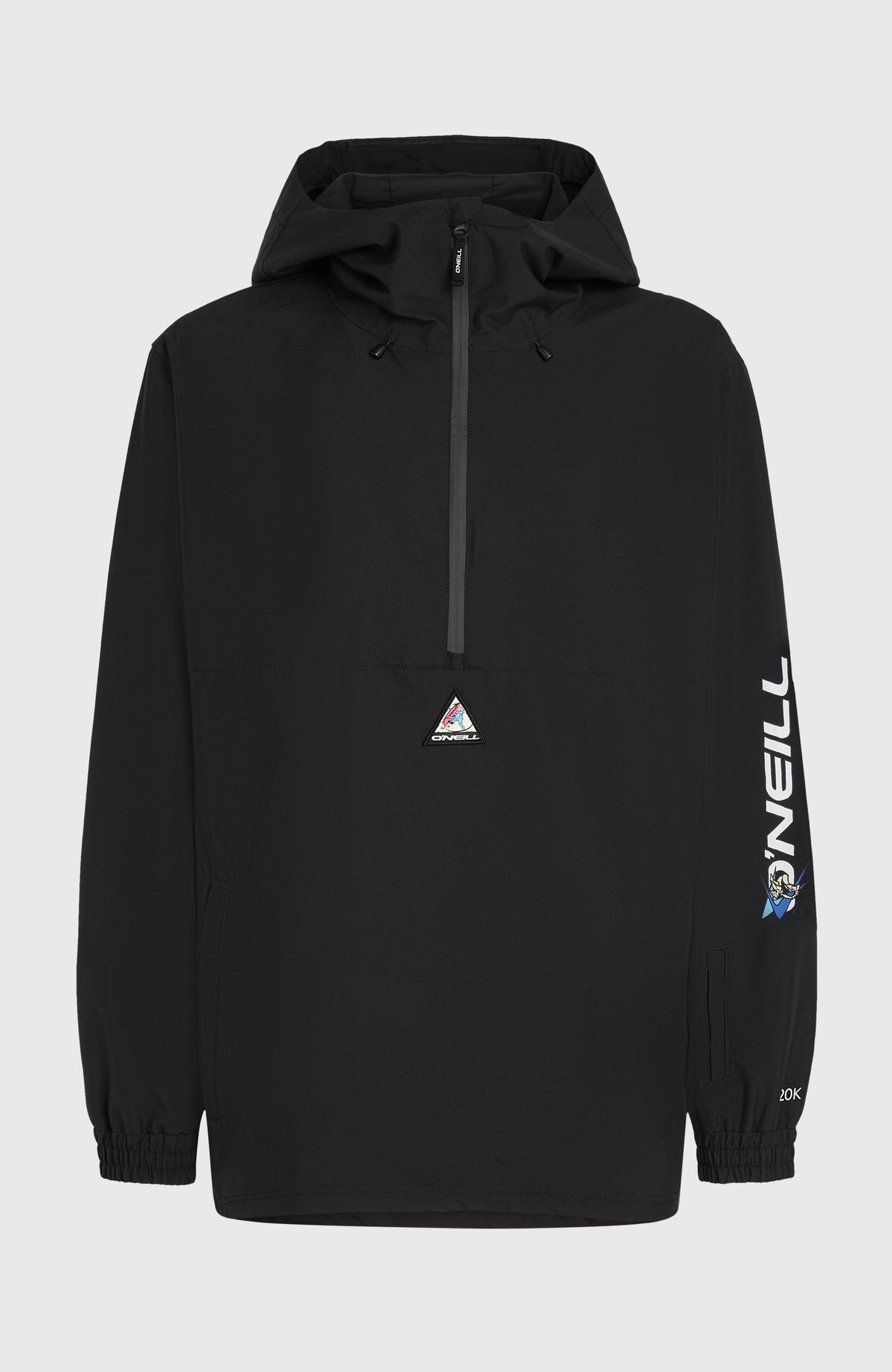 FWC'Play Park Ski- und Snowboardjacke für Herren, schwarz, freigestellt von vorne