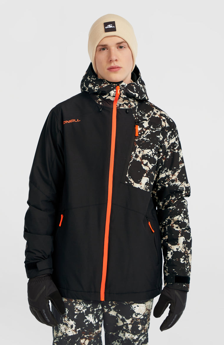 FWC'Cruz Block Skijacke | Black/Beige Quarry FWC'Cruz Block Skijacke | Black/Beige Quarry