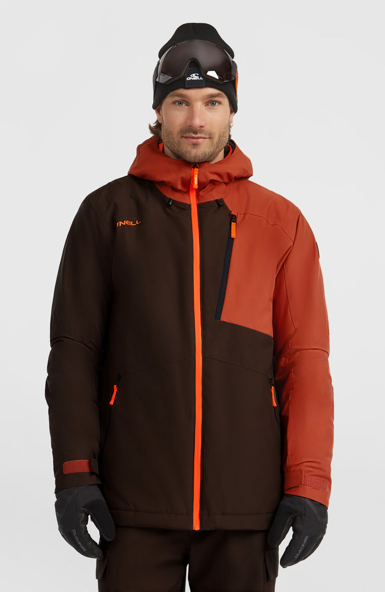 FWC'Cruz Block Skijacke | Coffee Bean Colour Block FWC'Cruz Block Skijacke | Coffee Bean Colour Block