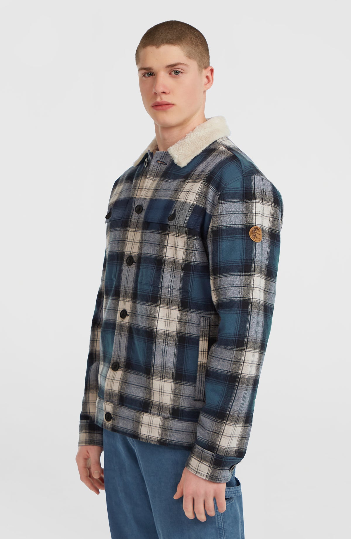 O'Riginals Jacke mit Fleecefutter | Mozart Blue Check