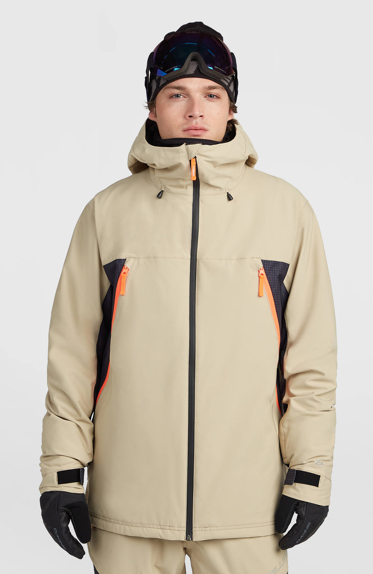 FWC'Peak Pro Skijacke | Olive Blush Colour Block