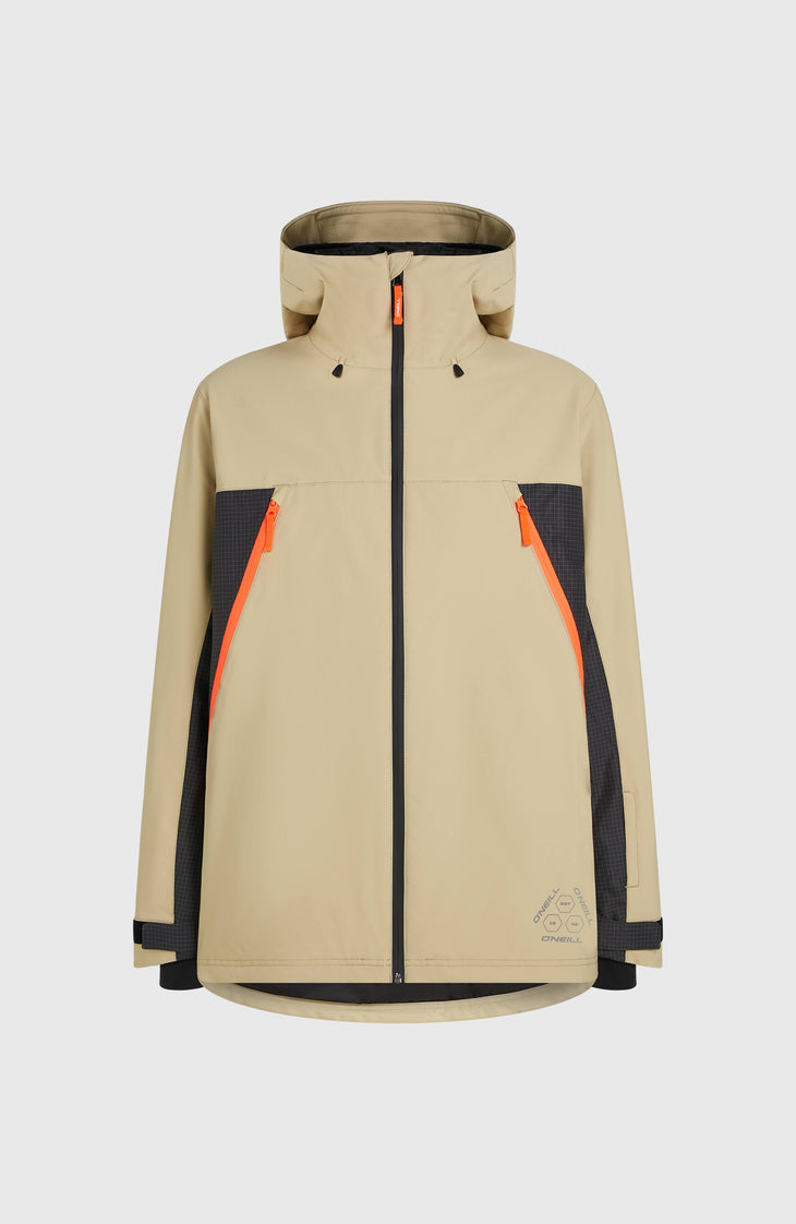 FWC'Peak Pro Skijacke | Olive Blush Colour Block