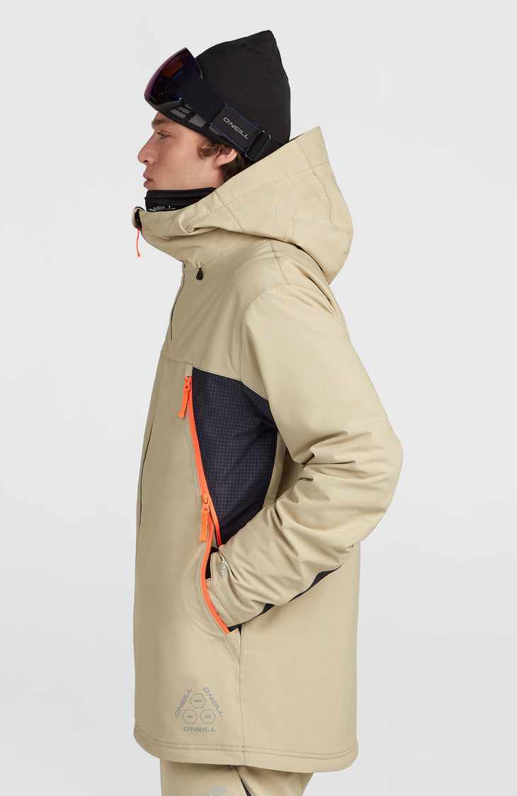 FWC'Peak Pro Skijacke | Olive Blush Colour Block