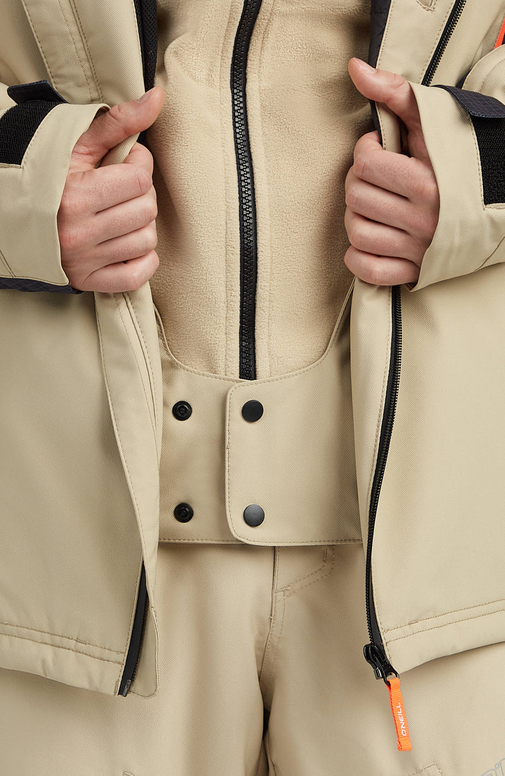 FWC'Peak Pro Skijacke | Olive Blush Colour Block