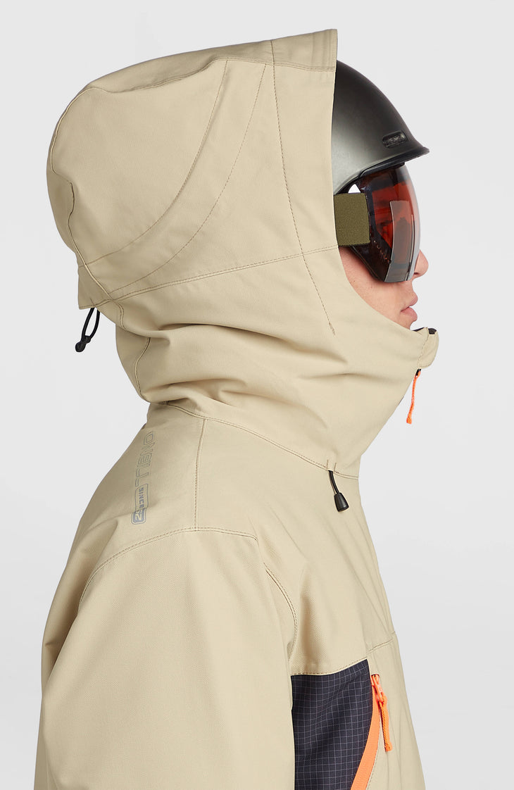 FWC'Peak Pro Skijacke | Olive Blush Colour Block