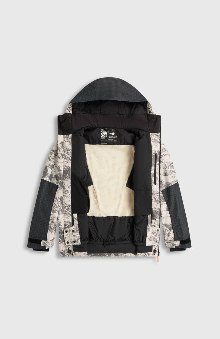 FWC'Peak Skijacke | Grey Mountain Landscape