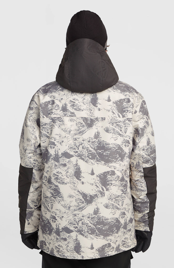 FWC'Peak Skijacke | Grey Mountain Landscape