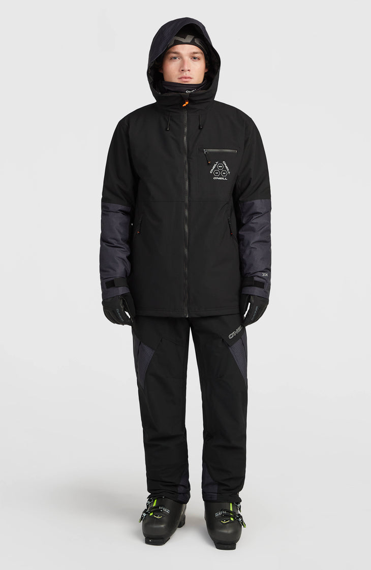 FWC'Peak Skijacke | Black Out Colour Block