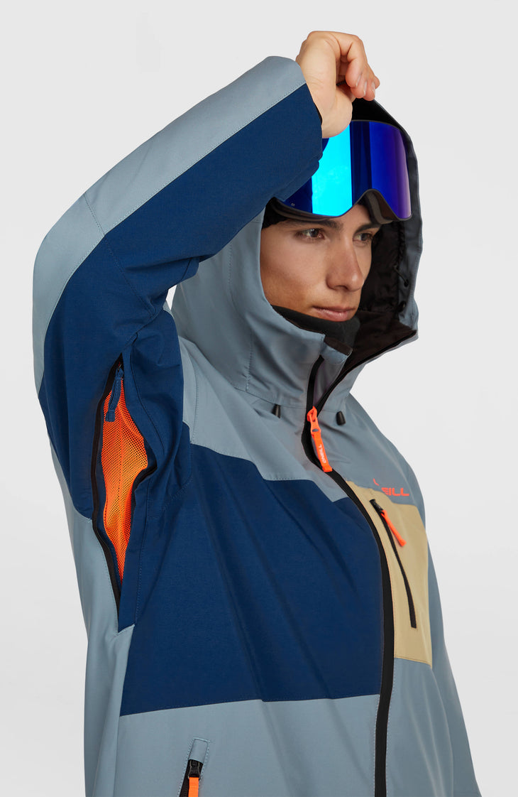 FWC'Cruz Triple Skijacke | Murky Water Colour Block