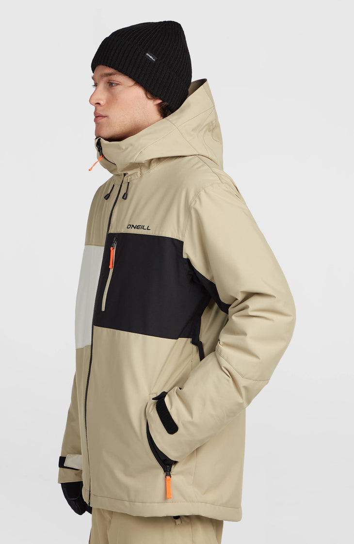 FWC'Cruz Triple Skijacke | Olive Blush Colour Block