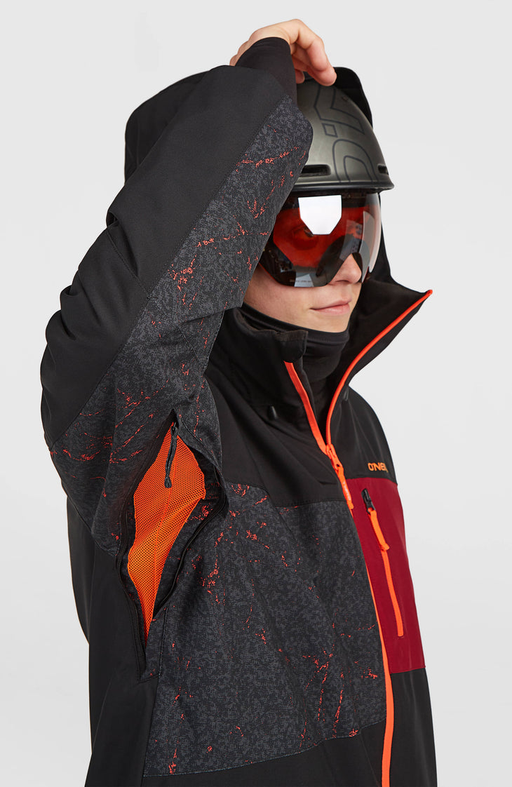 FWC'Cruz Triple Skijacke | Black Out Colour Block