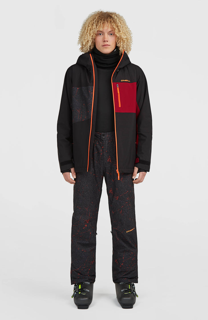 FWC'Cruz Triple Skijacke | Black Out Colour Block