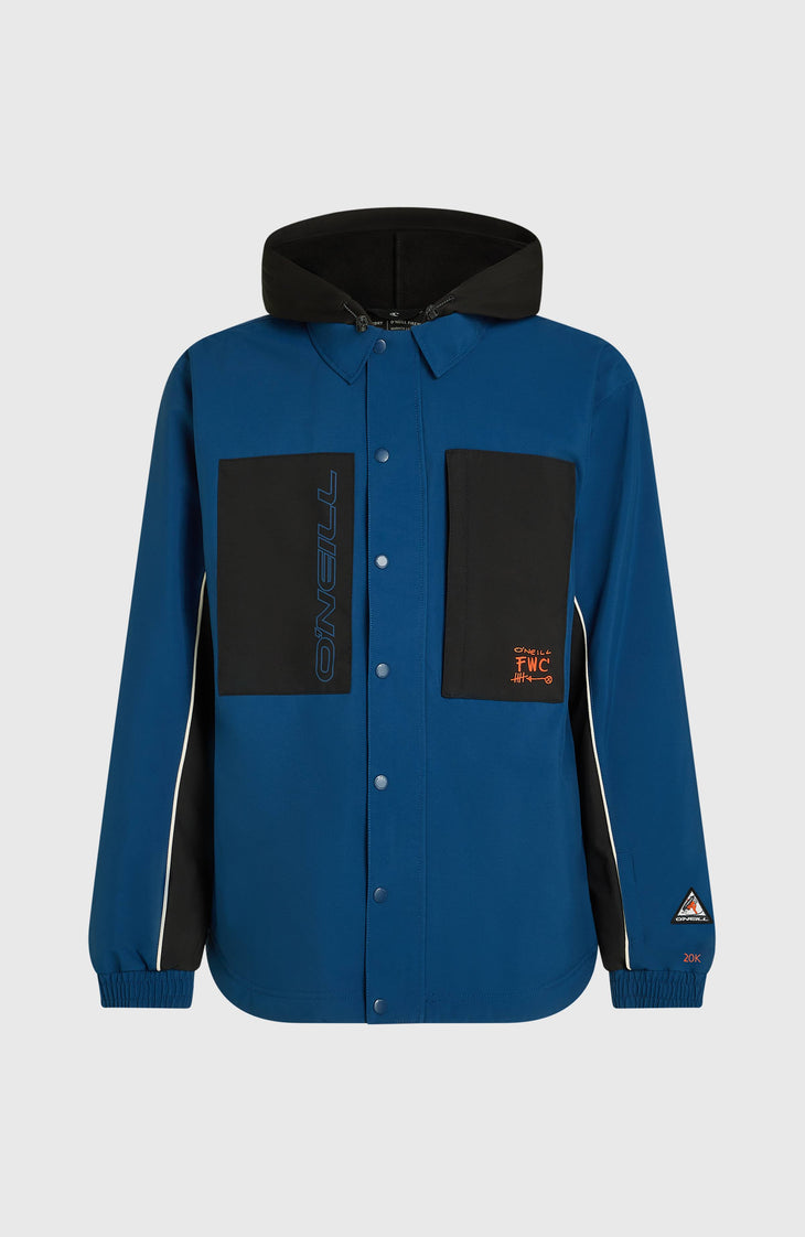 FWC'Play Shacket Ski- und Snowboardjacke | Regal Blue Colour Block