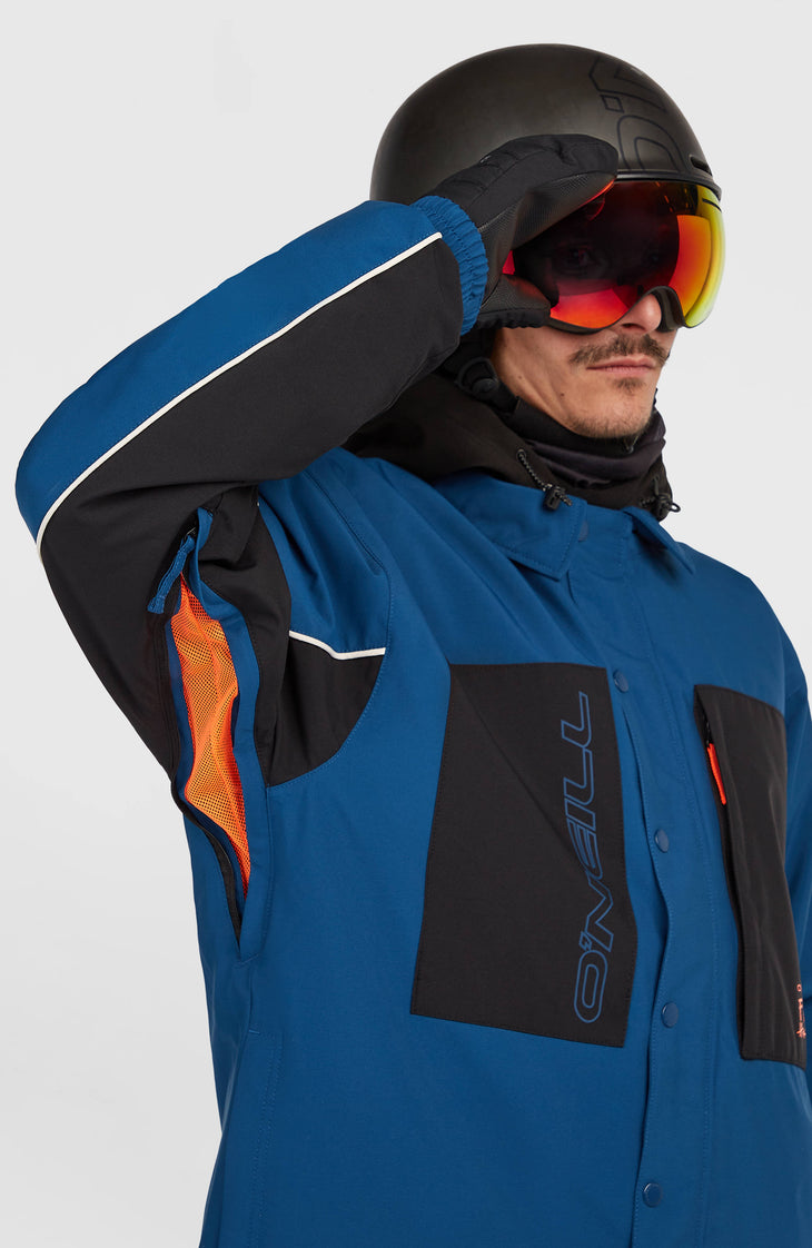 FWC'Play Shacket Ski- und Snowboardjacke | Regal Blue Colour Block