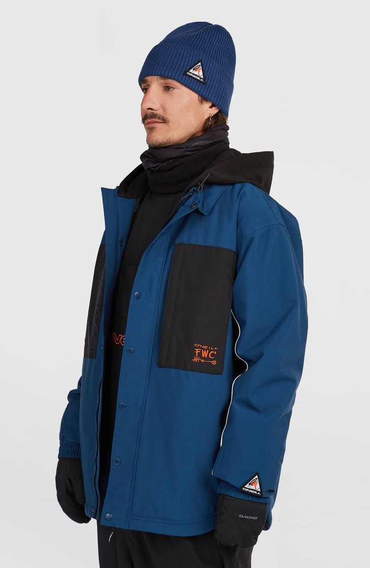 FWC'Play Shacket Ski- und Snowboardjacke | Regal Blue Colour Block