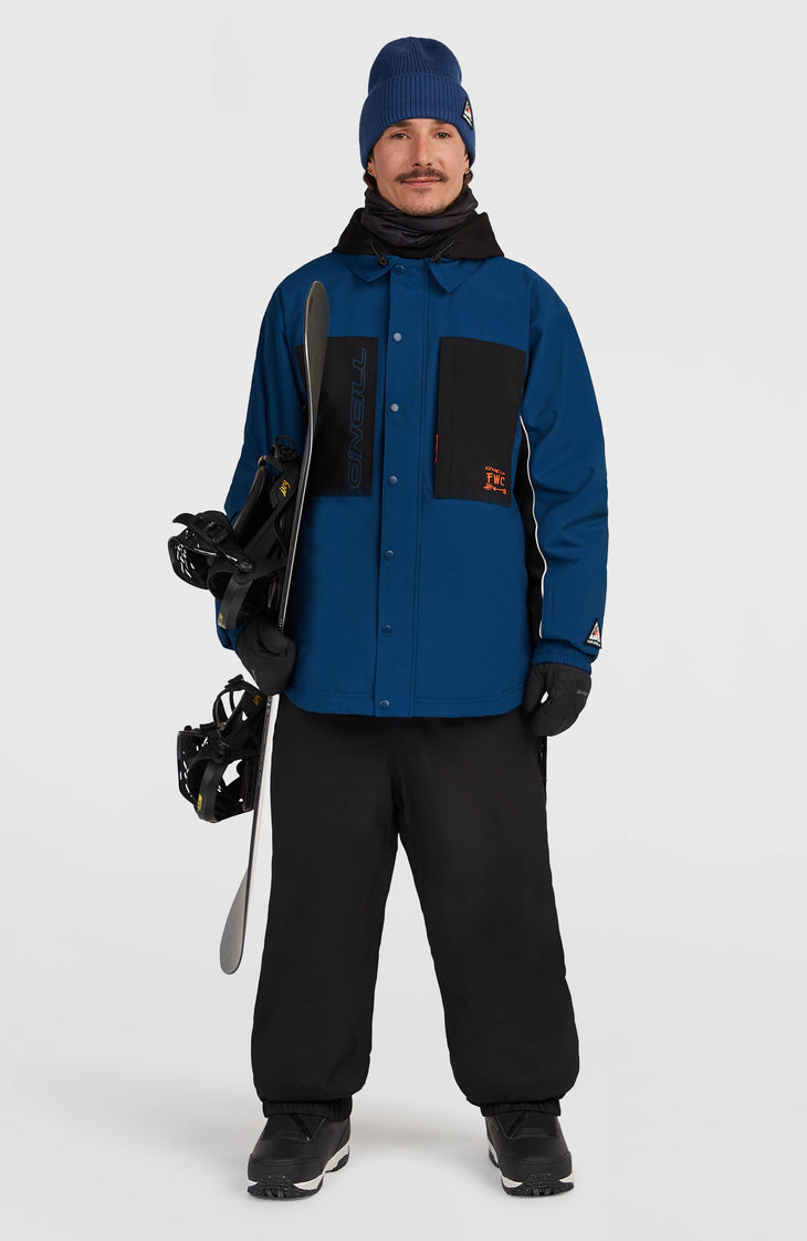 FWC'Play Shacket Ski- und Snowboardjacke | Regal Blue Colour Block